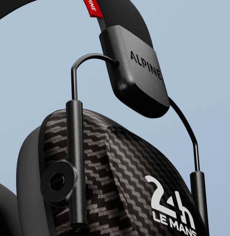 alpine 24h le mans racing pro casque anti-bruit pour enfants reutilisable detail