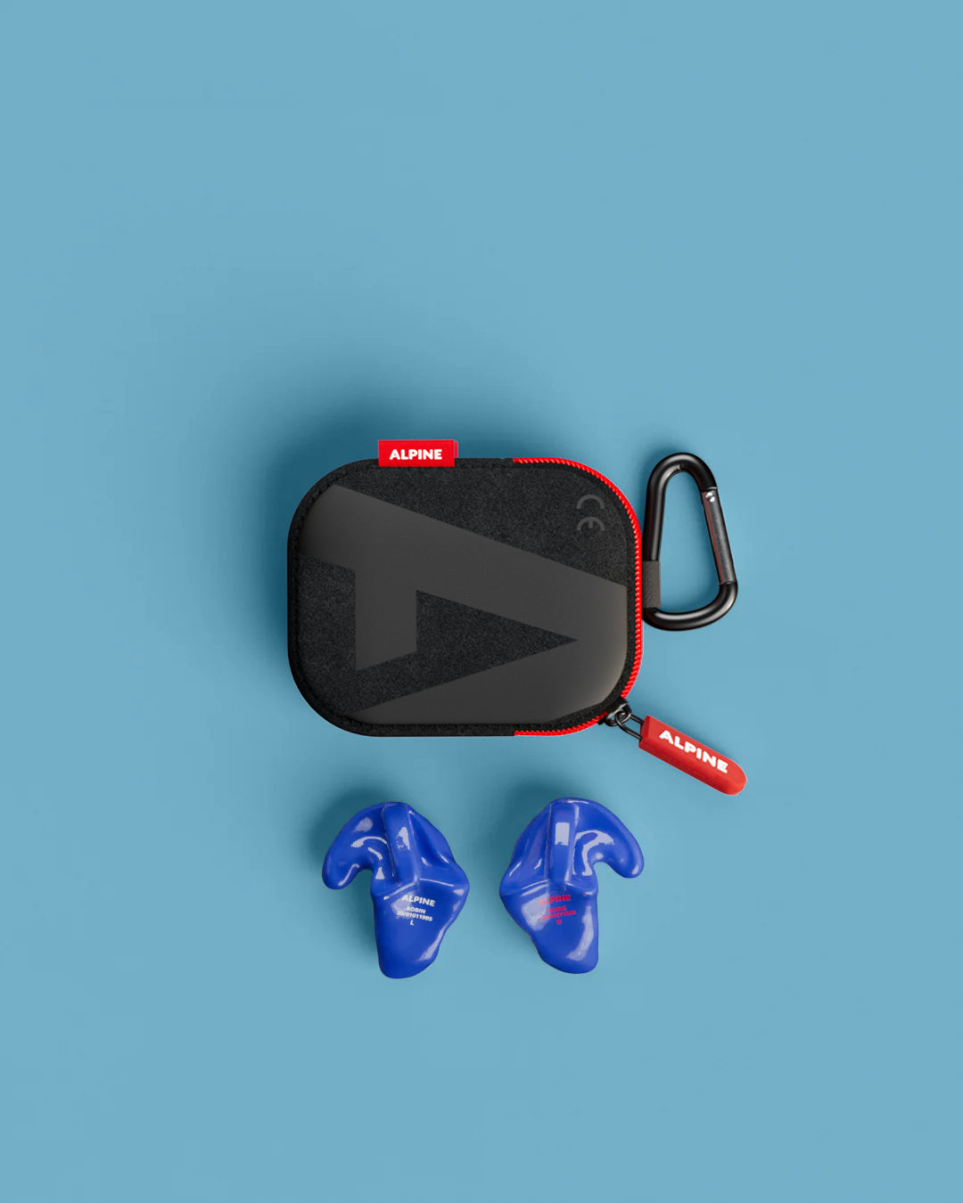 alpine swimsafe custom 4d 1 stuk zwemoordoppen op maat overzicht inclusief accessoires blauw