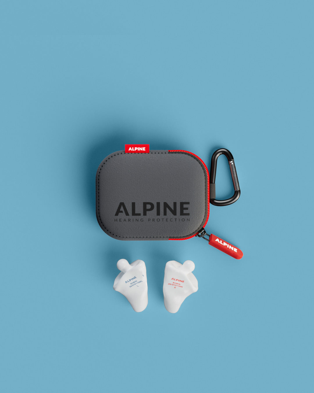 alpine flyfit custom 4d vliegtuig oordoppen op maat overzicht inclusief accessoires wit #color_wit