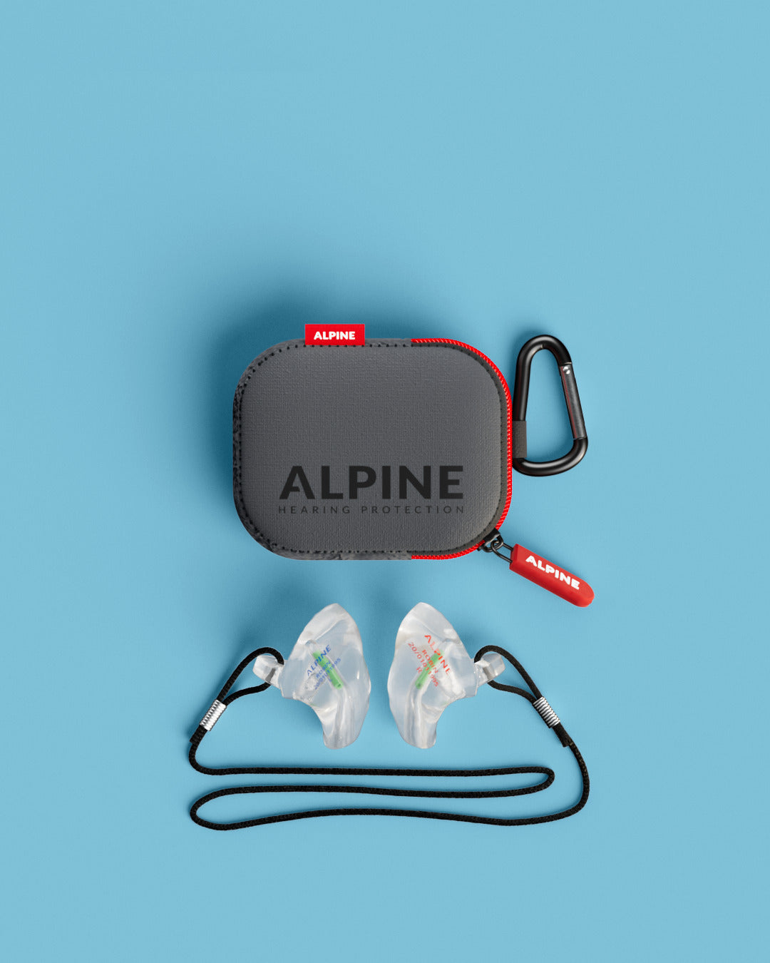 alpine worksafe custom 4d 1 stuk werk oordoppen op maat overzicht inclusief accessoires transparant