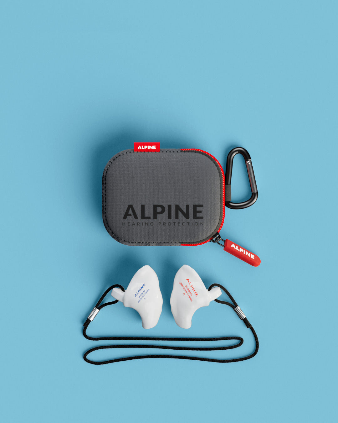 alpine worksafe custom 4d 1 stuk werk oordoppen op maat overzicht inclusief accessoires wit #color_wit