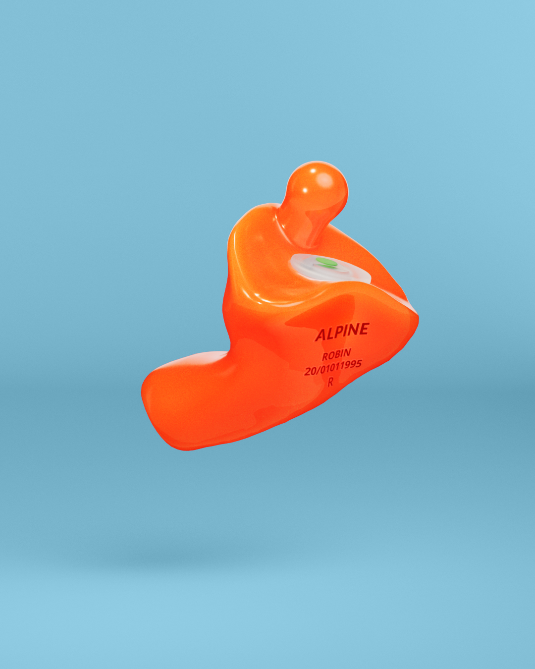 Motosafe Op Maat main neon oranje 