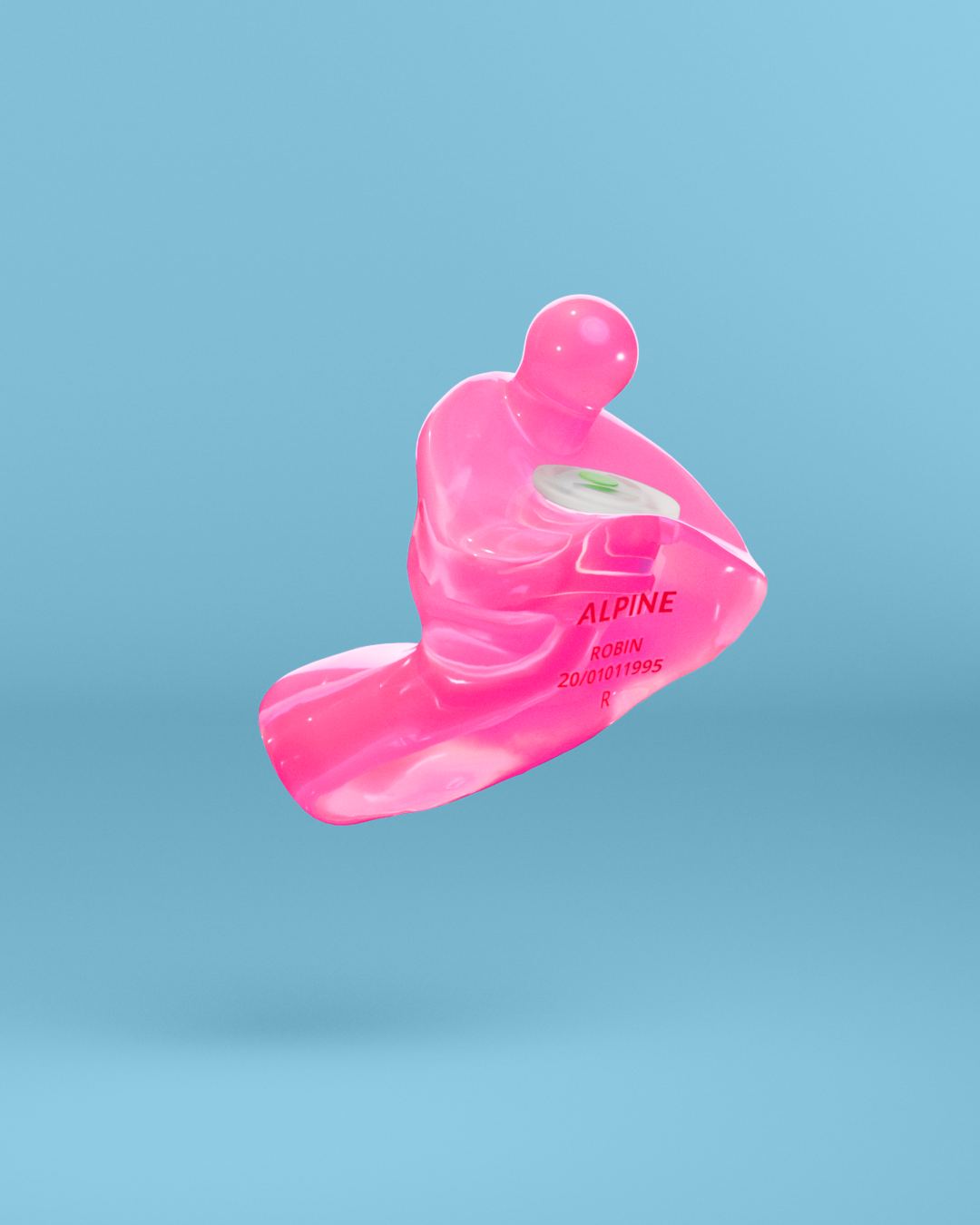 Motosafe Op Maat main transparant roze 