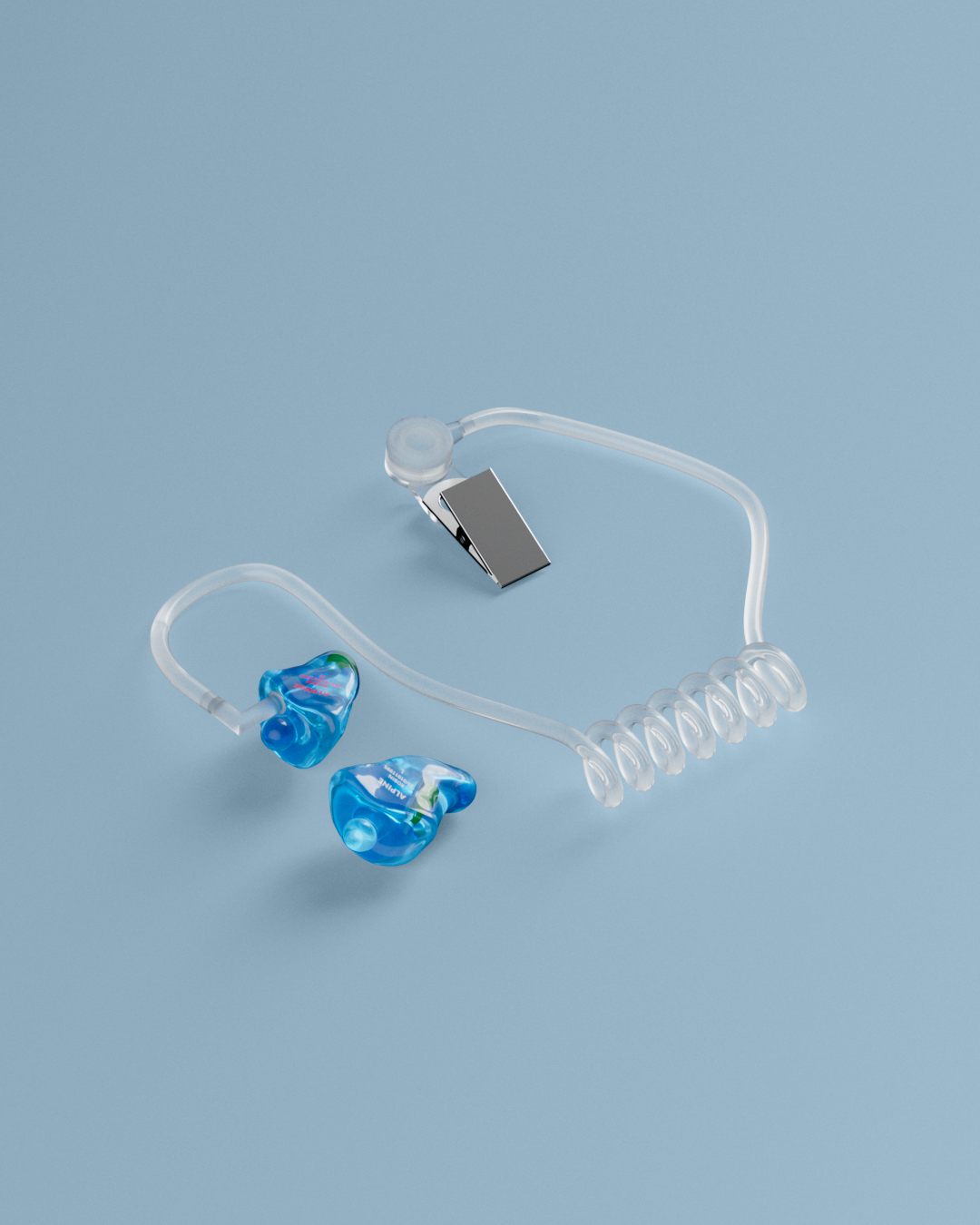 porto oordroppen op maat transparant blauw #color_transparent-blue