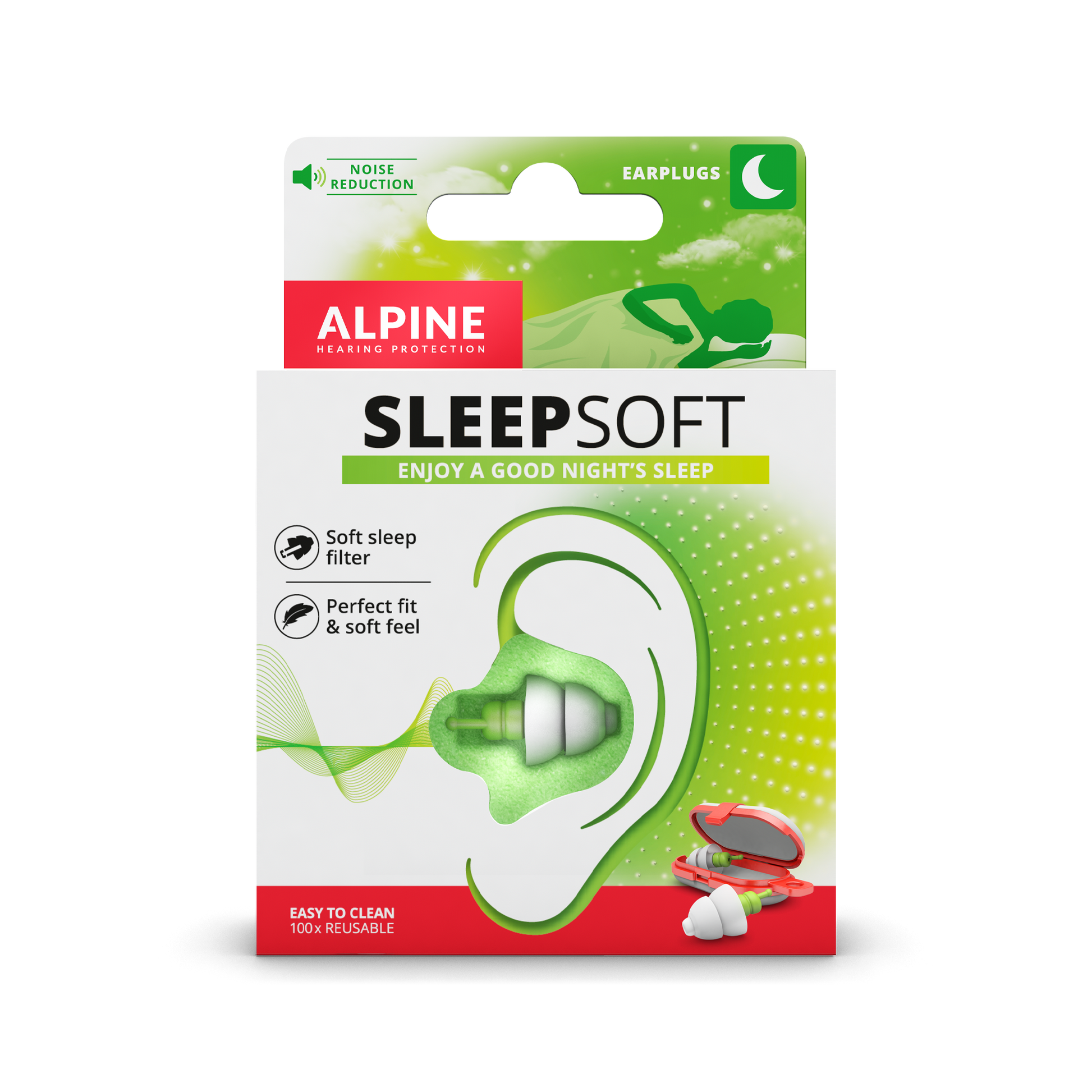Eigenlijk muziek Score Alpine SleepSoft oordoppen voor een betere nachtrust en slaapcomfort –  Alpine Hearing Protection